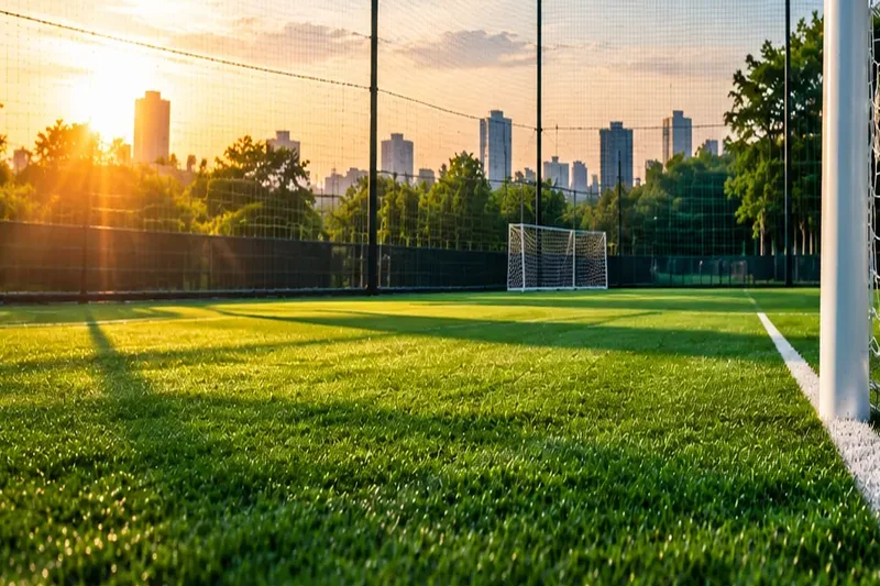 Pemasangan Rumput Sintetis Mini Soccer BM Jaring Sport